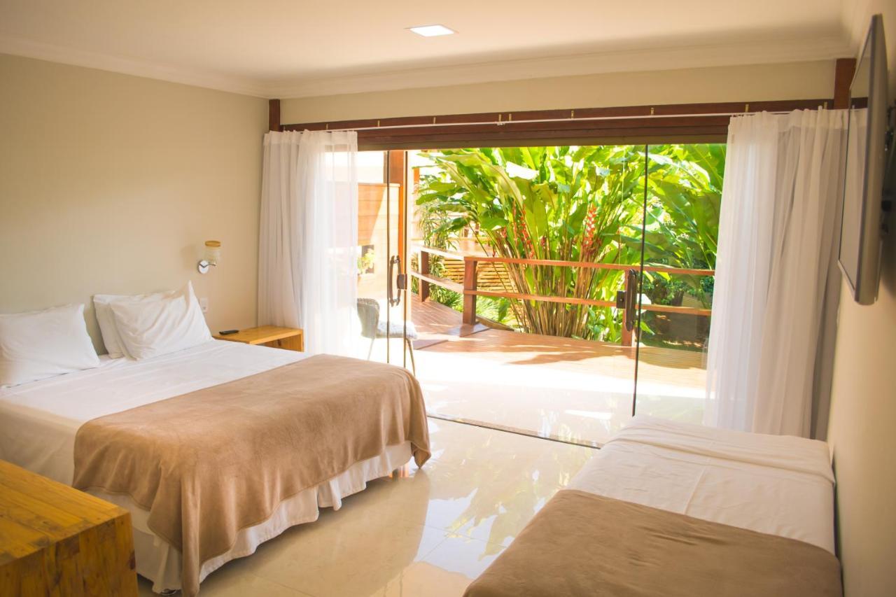 Habitación Cuádruple - vistas al jardín
